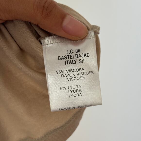 Vintage Castelbajac beige embellished off-shoulder top (S) - Picture 9 of 9